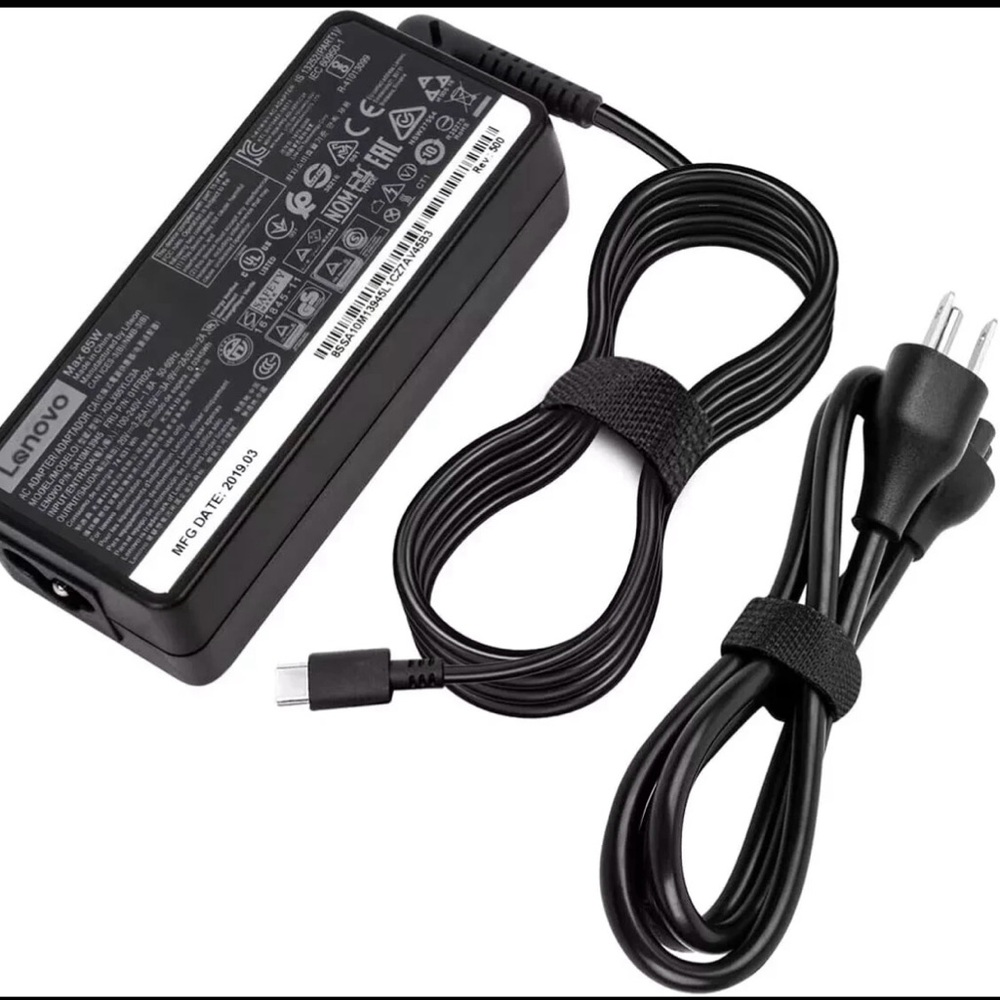 Lenovo Black Power Adapter for Tablets